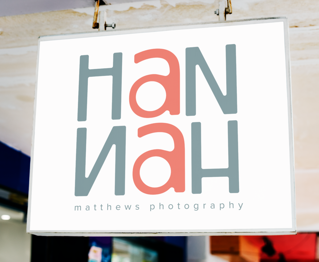 Logo design for a portrait photographer