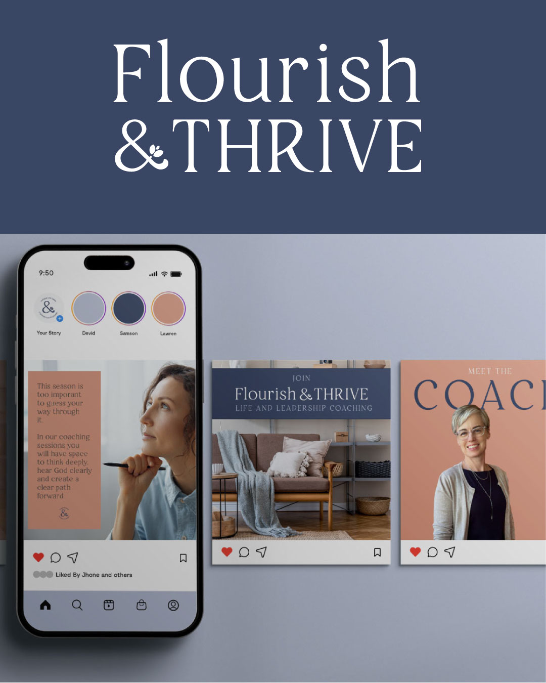 Jami Thornsberry Designs | Logo and Social Media Templates for Coaching Business