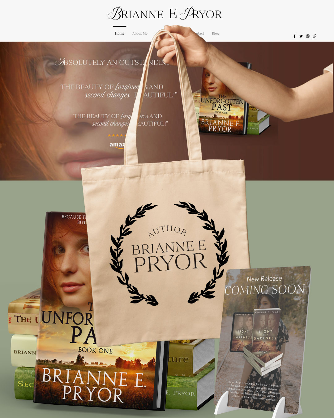 Jami Thornsberry Designs | Logo and Website Design for Young Adult Fiction Author